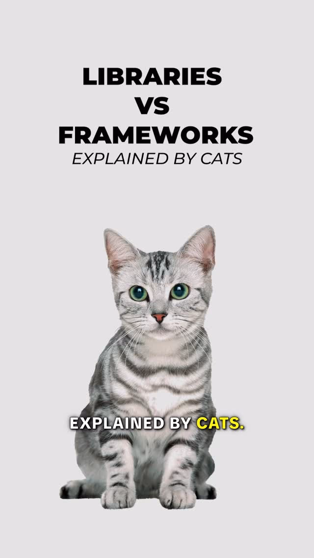 Frameworks vs Libraries